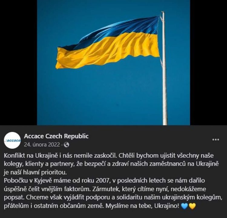 accace-fb-post Accace Czech Republic FB post | ORBIT